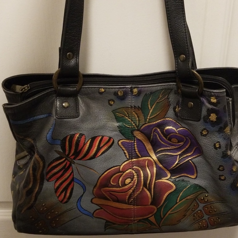 Anna by Anuschka Genuine Leather Handbag